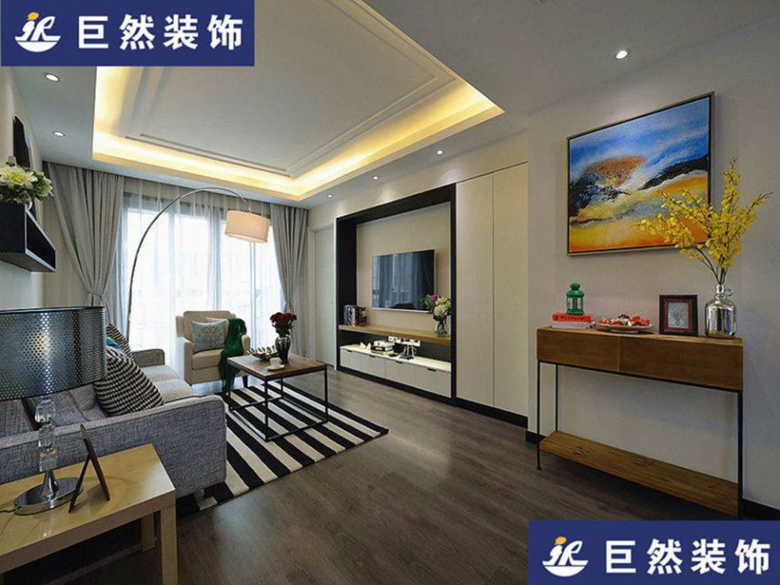 淮南裝修案例83方美式鄉村兩居